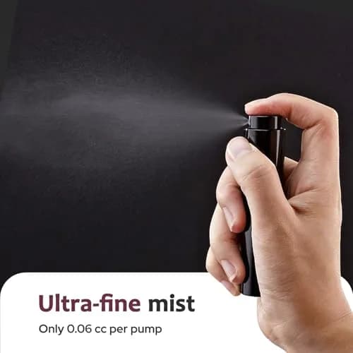 LISAPACK Refillable Perfume Atomizer Spray Bottle 8ml (0.27 Fl Oz) | Twist-Up Leak-Proof Travel Size thumbnail 2