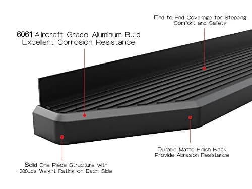 HD Ridez iRunning Board OE Low Profile Black for Transit 2015-2026 | Durable Stainless Steel, Factory-Fit Design thumbnail 5
