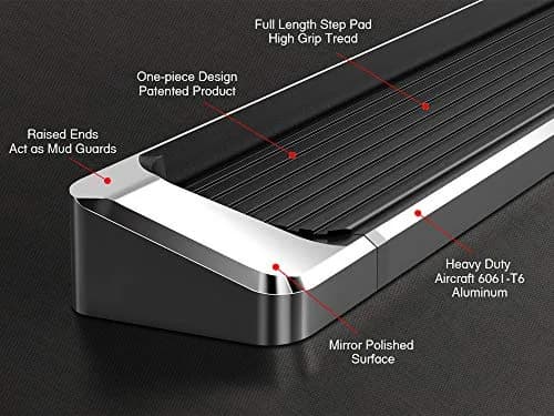 HD Ridez iRunning Boards OE Style for 4Runner SR5 2014-2024 & Trail 10-16 | 6-inch Aluminum Full-size SUV Step thumbnail 5