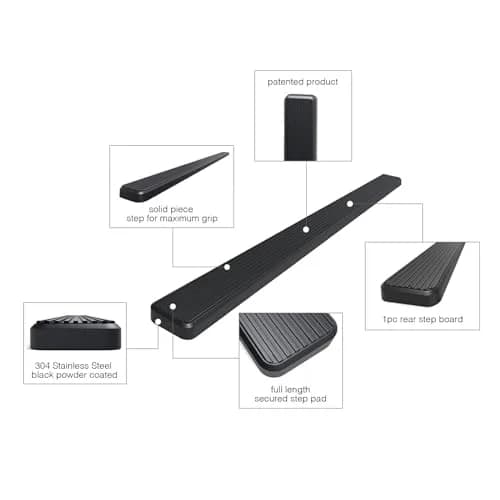 HD Ridez iBoard 5in Running Boards Black for Transit 2015-2026 | Heavy Duty OEM Style thumbnail 5