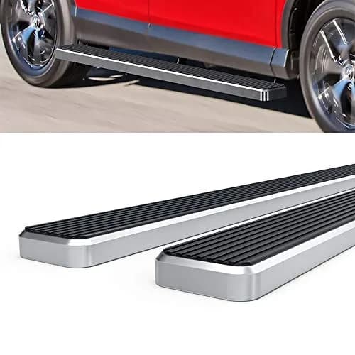 HD Ridez Running Board 5" Silver Compatible with Toyota RAV4 2016-2018 | Supports up to 300 lbs thumbnail 6