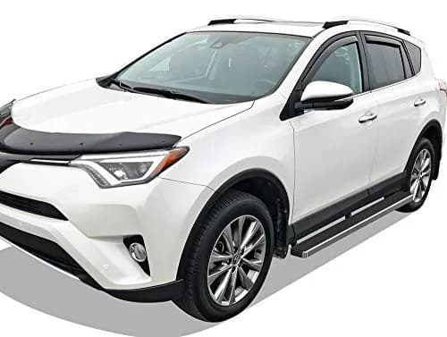 HD Ridez Running Board 5" Silver Compatible with Toyota RAV4 2016-2018 | Supports up to 300 lbs thumbnail 7