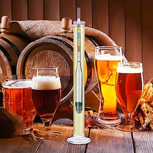 Circrane Triple Scale Hydrometer for Home Brewing | Accurate ABV, Brix & Gravity Test Kit (0.99-1.17 SG, 0-35 Brix, 0-20% ABV) thumbnail 7