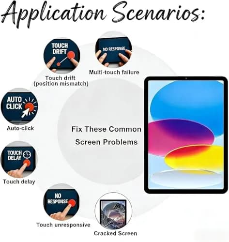 TPhaelay White iPad 7th/8th Gen 10.2" Screen Replacement Digitizer | Tested & Ready for India thumbnail 6