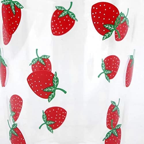 Ichiias Heat-Resisting Strawberry Pattern Glass Cup 300ml | Microwave Safe & Stylish thumbnail 7