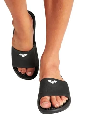 ARENA Unisex Kids Sandals in Black | Comfortable EVA Slide for Pool & Beach thumbnail 2