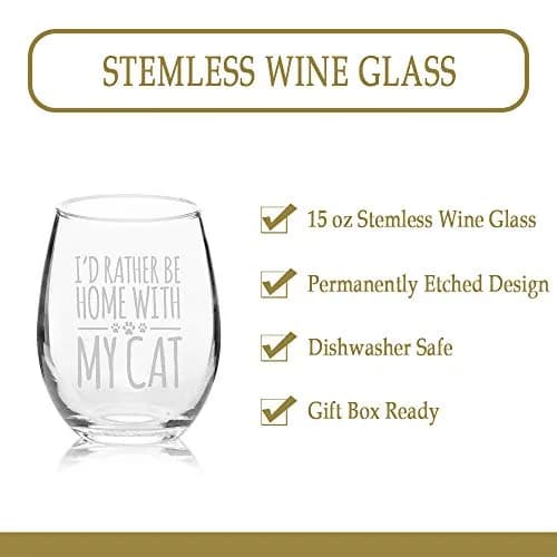 Veracco 15 oz Stemless Wine Glass | Elegant, Durable & Dishwasher Safe (Clear, Glass) thumbnail 3