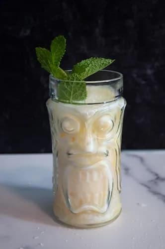 AMZ Empire Screaming Tiki Glasses 16 oz | Modern Bar Party Set with Picks thumbnail 6