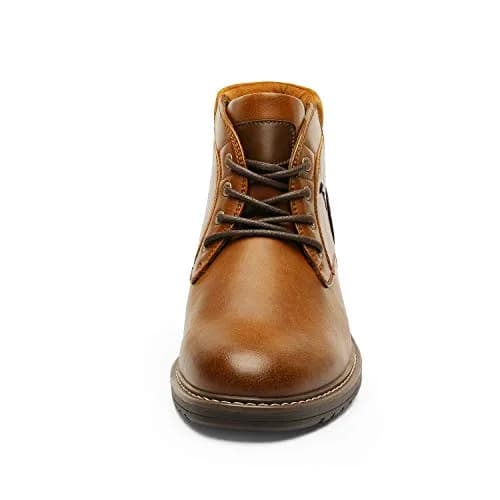 Bruno Marc Men's Chukka Dress Boots Brown 12 | Classic Casual Style with Comfort thumbnail 4