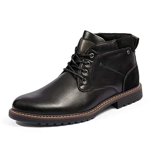 Bruno Marc Men's Chukka Dress Boots Casual Shoes,Black,12 | Classic Low Heel Suede thumbnail 1