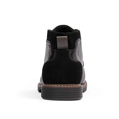 Bruno Marc Men's Chukka Dress Boots Casual Shoes,Black,12 | Classic Low Heel Suede thumbnail 5