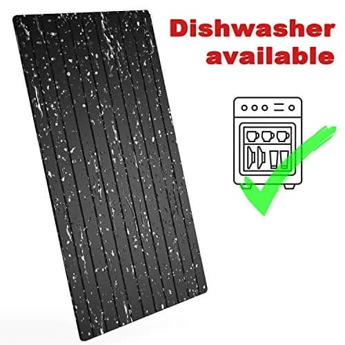ROYOR Large Defrosting Tray 36cm (14") x 20cm (8") | Faster Thawing Aluminum Tray thumbnail 4