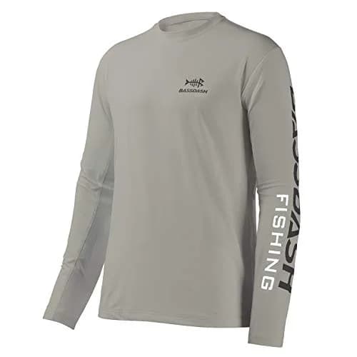 BASSDASH UV Sun Protection Long Sleeve T-Shirt for Men | UPF 50+ Breathable Fishing & Hiking Tee thumbnail 1