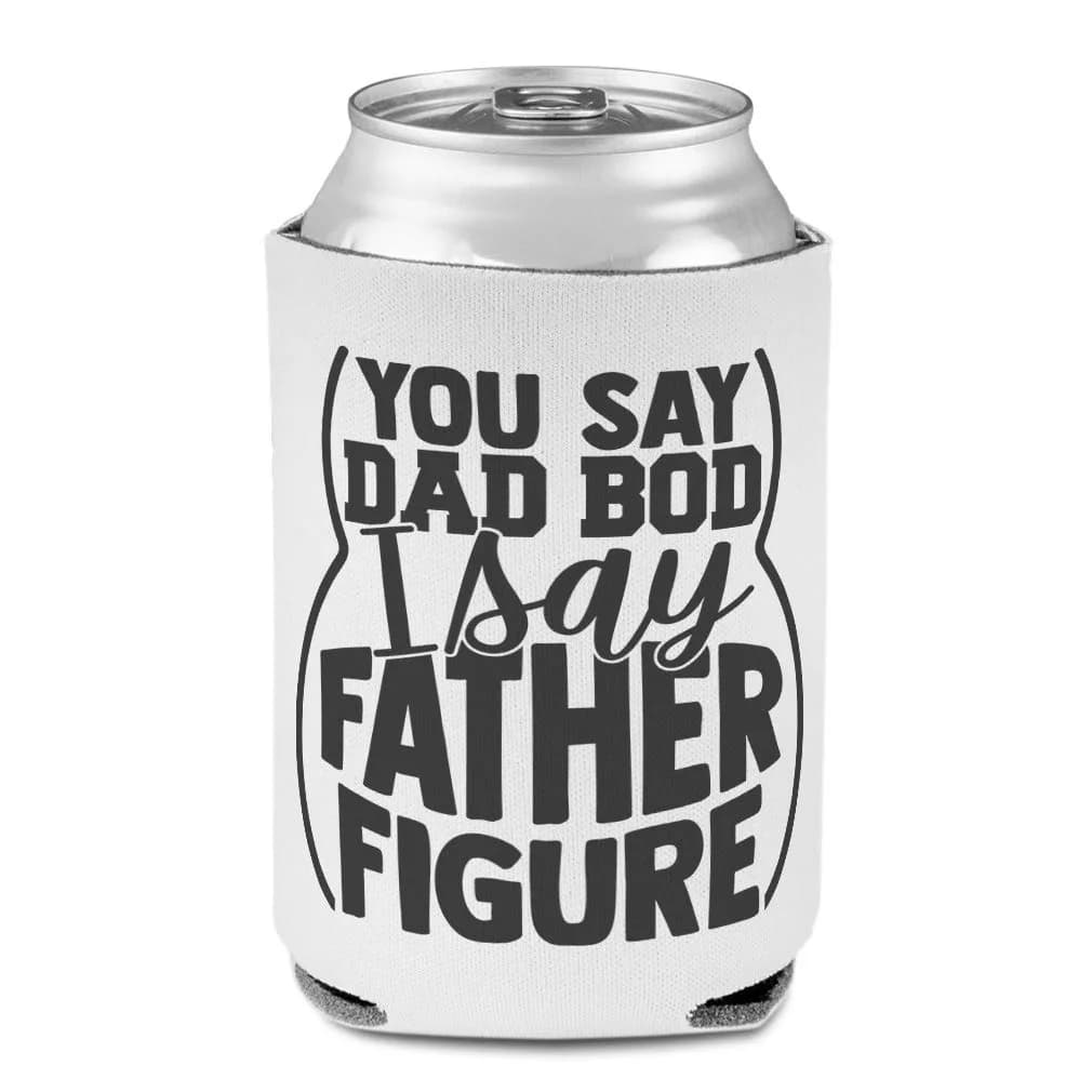 Style In Print Sleeves for Cans Drink Cooler | Funny Dad Bod Father Figure Beer Cover 4.25in - main product image