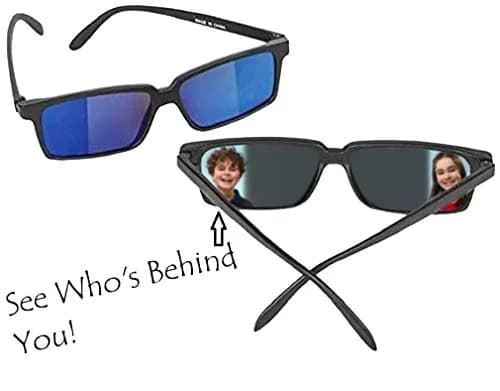 Zugar Land Top Secret Spy Glasses For Kids Rear View Sunglasses 3 Pack | Novelty Toy Glasses with UV Protection thumbnail 3