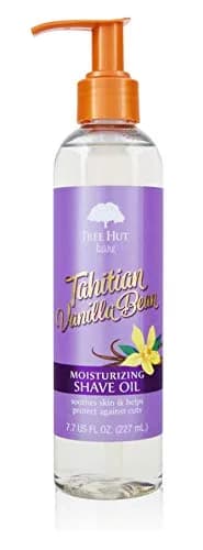 Tree Hut Bare Tahitian Vanilla Bean Moisturizing Shave Oil 221ml (7.7 Fl Oz) | Smooth Shave & Hydration thumbnail 1