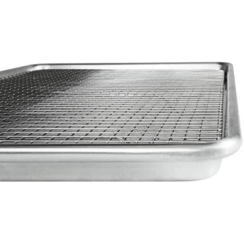 Fat Daddio's CR-HALF Stainless Steel Cooling & Baking Rack 12 x 17 Inch | Durable, Oven Safe & Dishwasher Friendly thumbnail 4
