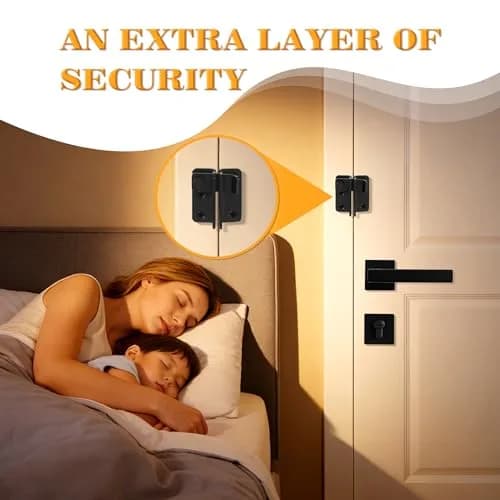 Alise Heavy Duty Flip Latch Gate Latch, Matte Black Stainless Steel Door Lock | For Barn Wood Fence Sliding Doors thumbnail 4