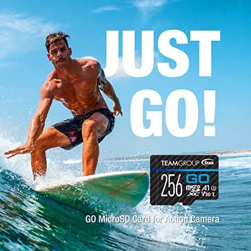 TEAMGROUP GO Card 128GB Micro SDXC UHS-I U3 V30 4K with Adapter | Action Camera Memory Card thumbnail 4