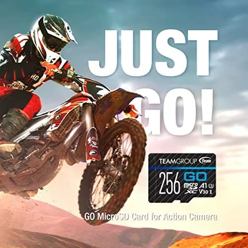 TEAMGROUP GO Card 128GB Micro SDXC UHS-I U3 V30 4K with Adapter | Action Camera Memory Card thumbnail 3