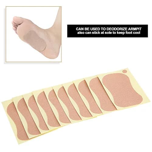 HURRISE Body Deodorant 10pcs | Unisex Sweat Absorbing Underarm Patches, 9 x 6.5cm thumbnail 7