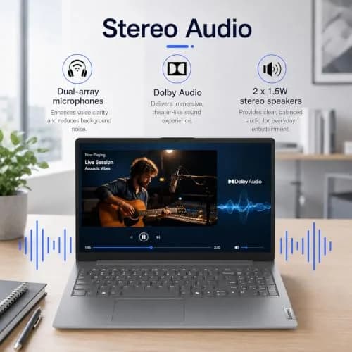 ist computers Lenovo V15 G6 Notebook AMD Ryzen 7 16GB RAM 512GB SSD | Business-Ready, Windows 11 Pro thumbnail 5