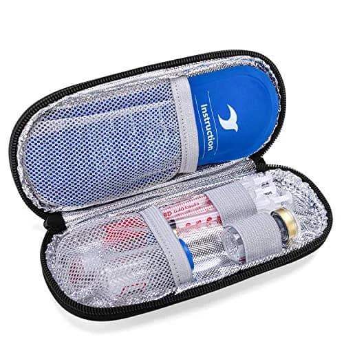 Yarwo Insulin Cooler Travel Case with 2 x TSA Approved Ice Packs | Insulated Diabetes Organizer for Daily Use thumbnail 7