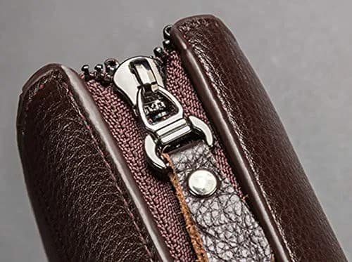 Valentoria Long Faux Leather Clutch Wallet for Men 21.01cm x 3.99cm x 13cm (8.27" x 1.57" x 5.12") | RFID Blocking Business Handbag thumbnail 8