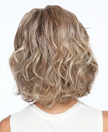 Raquel Welch Editors Pick Elite Shoulder Length Lace Front & Monofilament Top Synthetic Wig, Average Cap, SS8/29 Shaded Hazelnut | Versatile, Hand-Tied Construction thumbnail 3