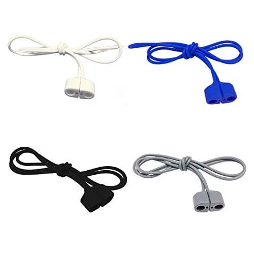 MULTAICH Magnetic Anti-Lost Strap for AirPods, Pro, Pro2 | 68.5 cm (27 in) Silicone Neck Rope Cord thumbnail 6