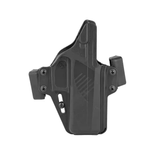 Raven Concealment Systems Perun Gun Holster Compatible with Glock 48 | Black Finish, Ambidextrous, OWB | PXG48-FBM thumbnail 1