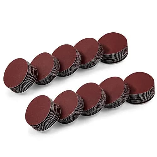 SPEEDWOX 1 Inch 800-Grit Hook & Loop Sanding Discs | Fine Aluminum Oxide for Precision Finishing thumbnail 1