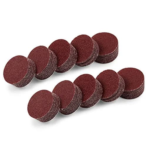 SPEEDWOX 100pcs Sanding Discs 1 Inch | 100 Grit Hook & Loop for Drill & Grinder thumbnail 1