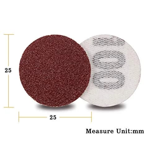 SPEEDWOX 100pcs Sanding Discs 1 Inch | 100 Grit Hook & Loop for Drill & Grinder thumbnail 5