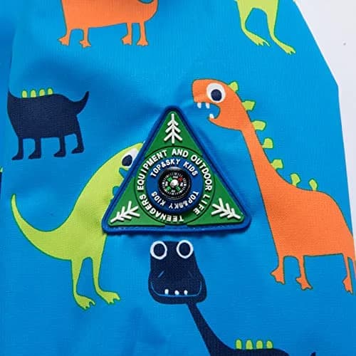 IjnUhb Waterproof Hooded Jacket for Boys & Girls 6-7 Years | Windproof & Rainproof Outdoor Coat thumbnail 6