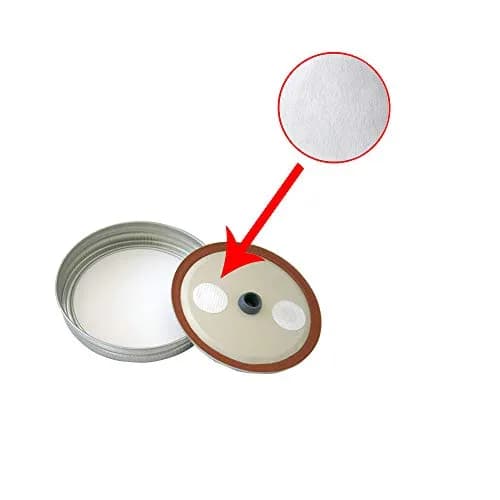 Acuteye Synthetic Filter Paper Stickers 20mm Diameter 0.25 Micron 64pcs | For Mushroom Cultivation & Lab Filtration thumbnail 6