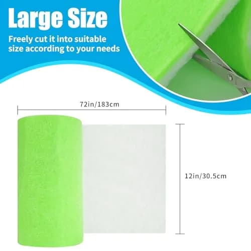 AQUANEAT Aquarium Filter Media Pad Dual Density 72" x 12" | Crystal Clear Water thumbnail 5