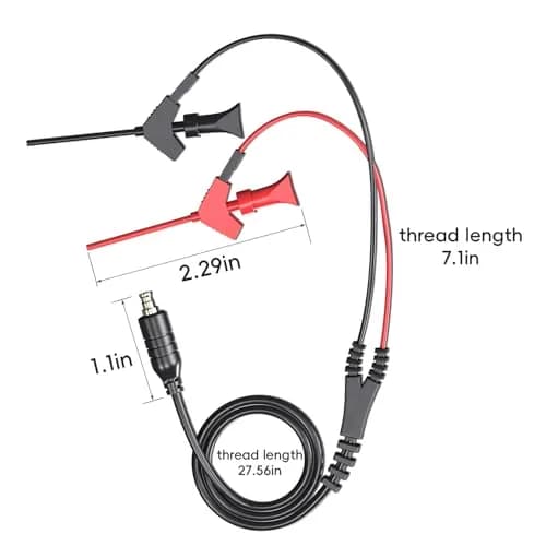 Goupchn MCX Test Probe Hook Lead with Mini Pocket Oscilloscope Clip | High Sensitivity & Portable thumbnail 3