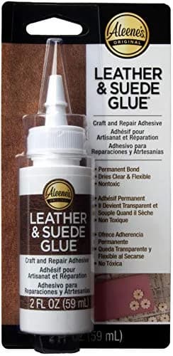 Aleene's Leather & Suede Glue, 59ml (2 fl oz) | Fast-Tacking Adhesive for Crafts & Light Repairs thumbnail 1