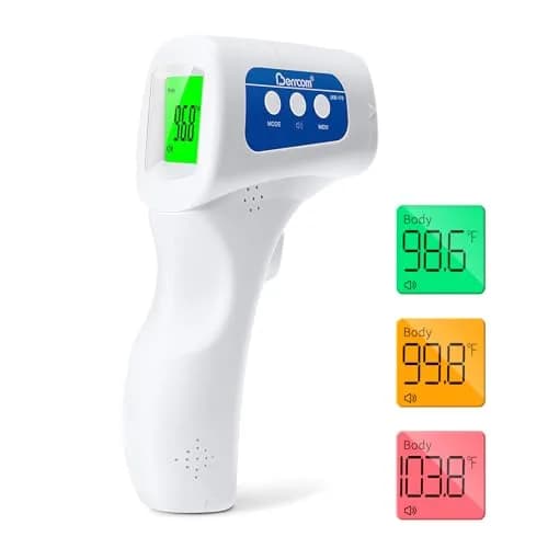 Berrcom Digital Infrared Forehead Thermometer 3 in 1 | Non Contact Fever Check for Kids & Adults thumbnail 1