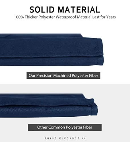 Syntus Nautical Blue Bib Apron 2-Pack | Adjustable, Water-Resistant, 2 Pockets thumbnail 3