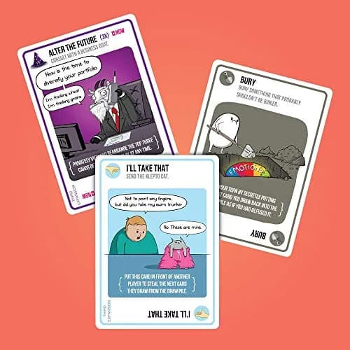 Exploding Kittens Barking Kittens Expansion Set 20 Cards + Cat Crown | Ages 7+ Family Party Game thumbnail 7