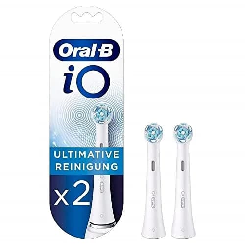 Oral-B iO Ultimate Cleaning Toothbrush Heads 2 Count | Revolutionary iO Technology for Best Cleaning thumbnail 1