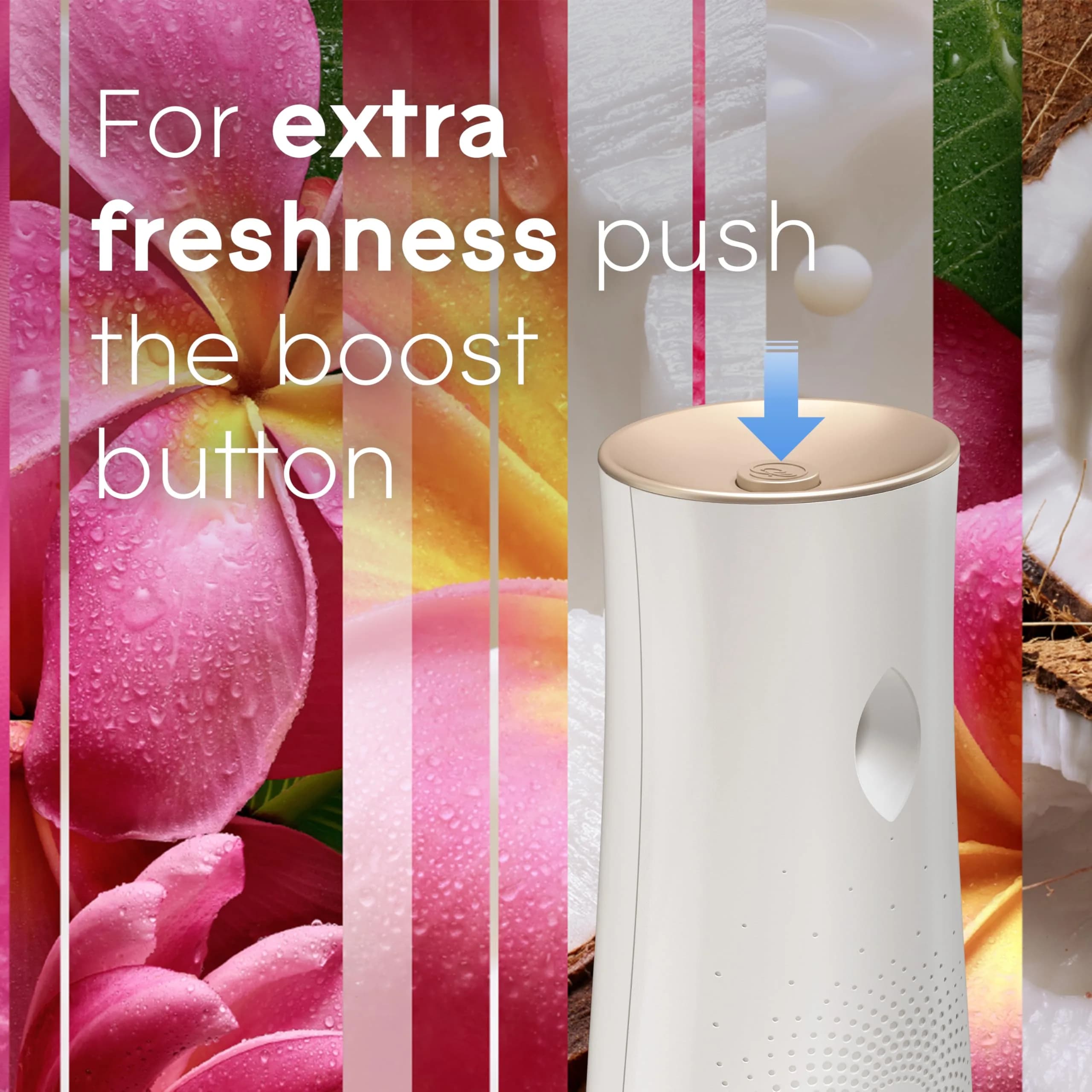 Glade Automatic Spray Air Freshener Refill Tropical Blossoms 6.2 Fl Oz (18.6 ml) | 3 Count Pack - view 7