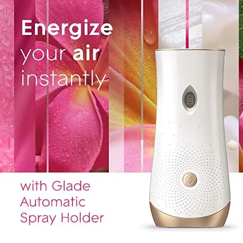 Glade Automatic Spray Air Freshener Refill Tropical Blossoms 6.2 Fl Oz (18.6 ml) | 3 Count Pack thumbnail 8