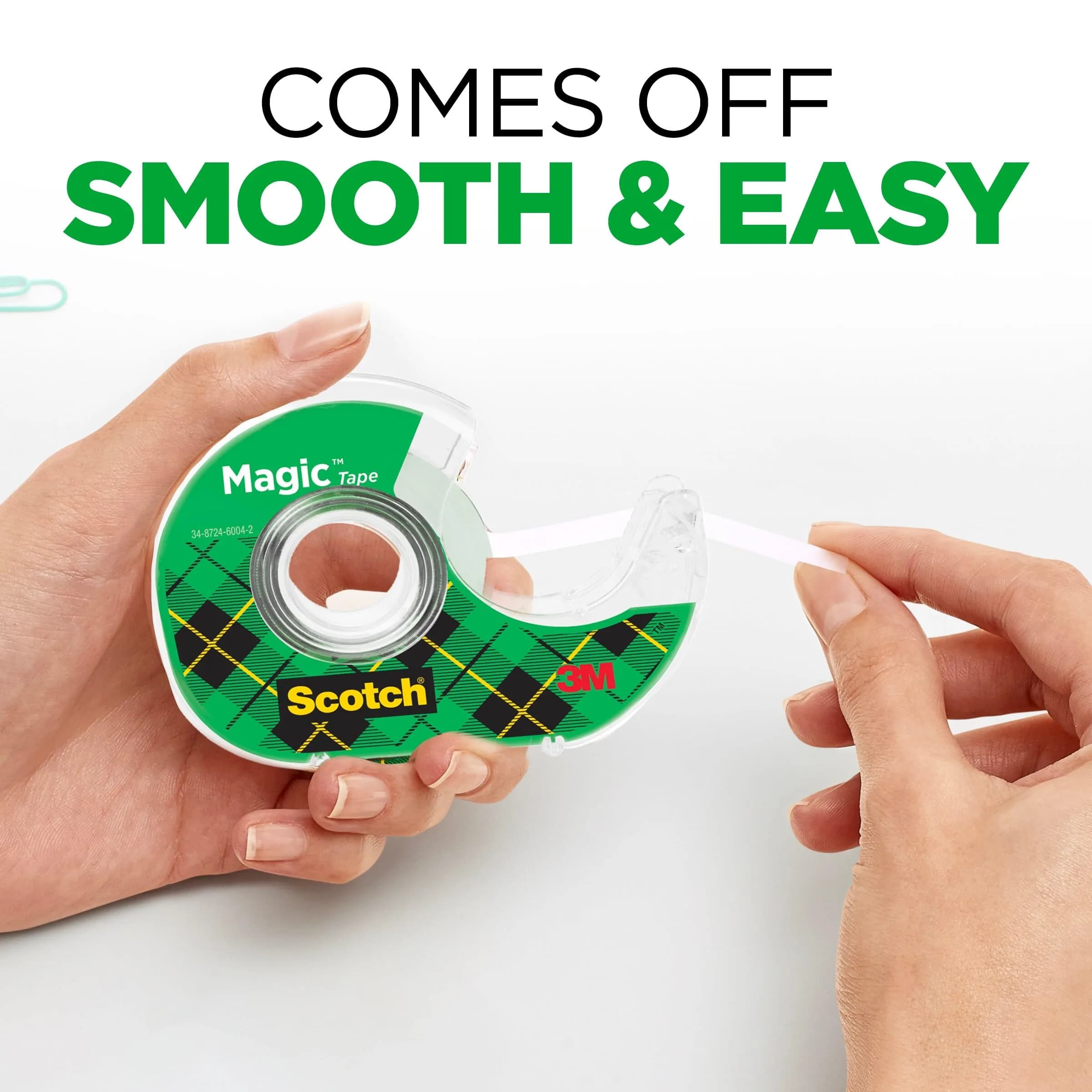 Scotch Magic Tape & Heavy Duty Shipping Tape Bundle with Dispensers, 6 Rolls Total | Invisible & Strong Seal - view 4