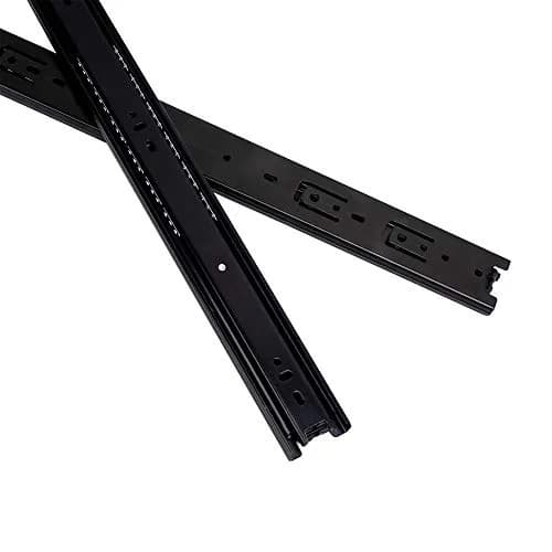 Tobinice 6 Pairs of 12 Inch Full Extension Side Mount Drawer Slides | Silent Steel Ball Bearing Hardware thumbnail 6