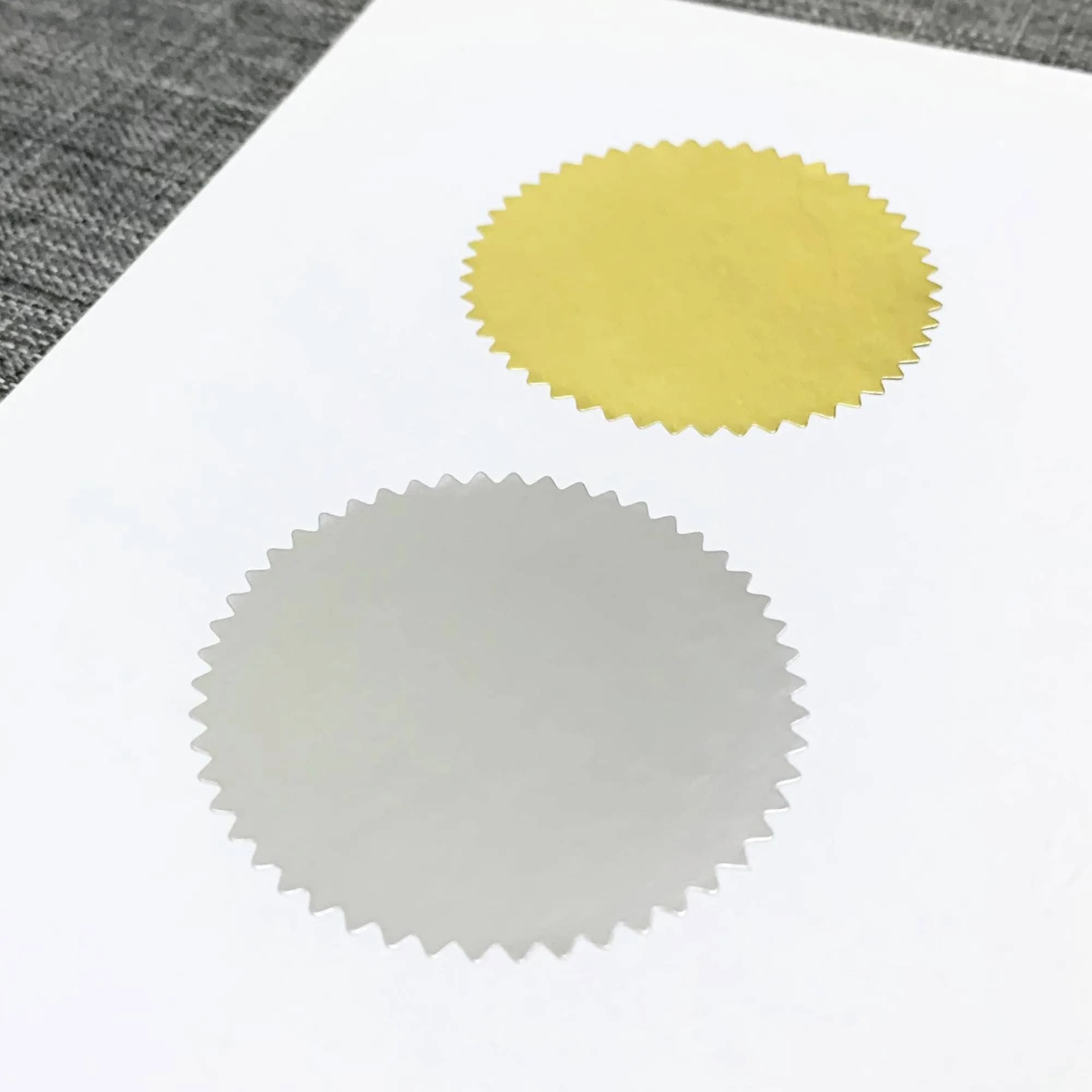 TownStix Gold Foil Seal Stickers for Certificates - 2 inch (5.1 cm) | Pack of 200 - view 6