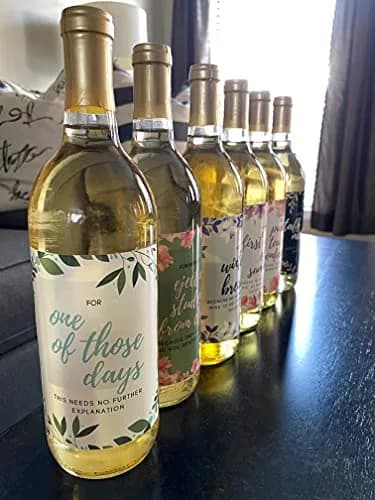 Harper & Ivy Designs Teacher Appreciation Wine Bottle Labels | Funny Gifts for Women & Teachers thumbnail 8