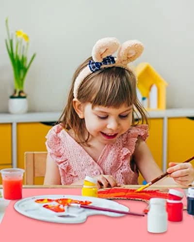 QPIX DIGITAL Extra Large Silicone Craft Mat 60x40 cm (23.62x15.75 inches) | BPA-Free Food-Grade Silicone for Kids Crafts, Baking, and Dining thumbnail 3